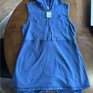 NWT FP Movement by Free People Blue Sleeveless Dress